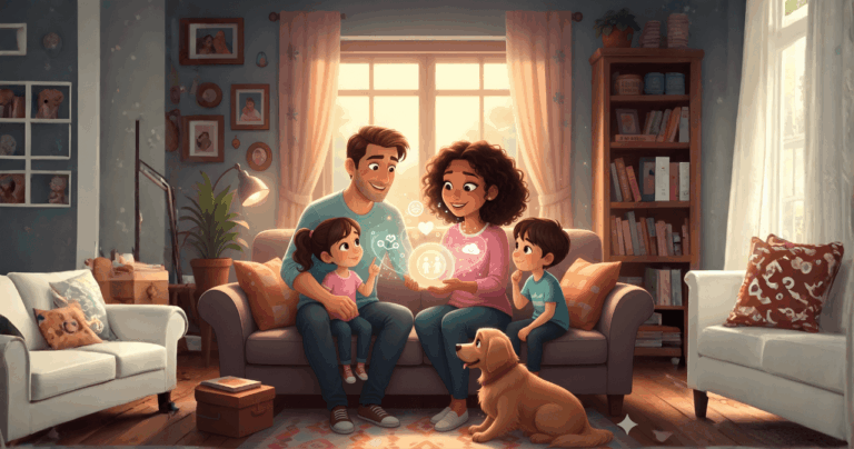 Como falar sobre saúde emocional com as crianças: um guia carinhoso para famílias